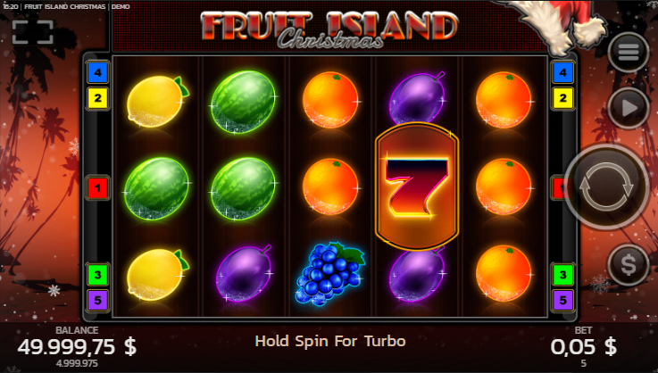 Juego de casino online Fruit Island Christmas Juego de casino online Fruit Island Christmas