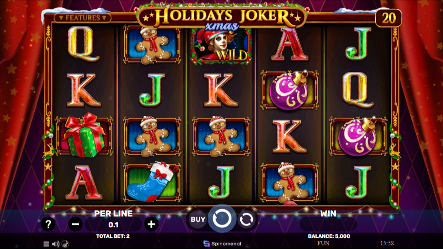 Tragamonedas de navidad Holidays Joker Xmas en Leonbet Tragamonedas de navidad Holidays Joker Xmas en Leonbet
