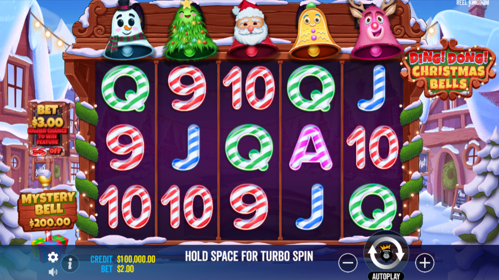 Tragamonedas navideña Ding Dong Christmas Bells Tragamonedas navideña Ding Dong Christmas Bells