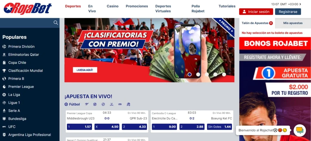 RojaBet Apuestas Deportivas