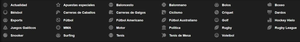 Betfair Oferta de Apuestas