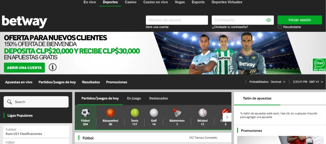 Betway Apuestas Deportivas