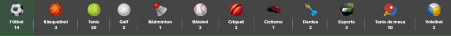 Betway Oferta de Apuestas