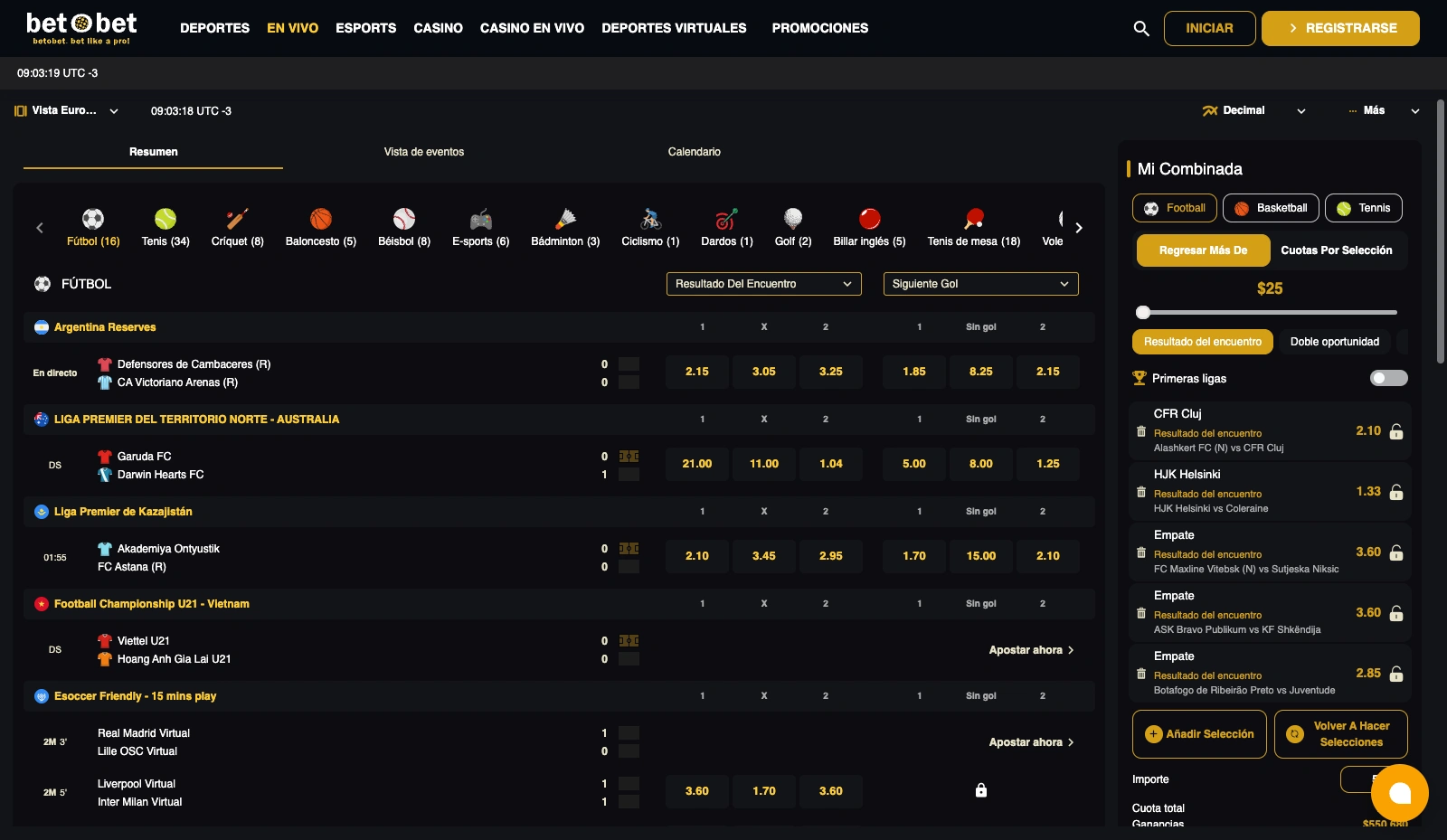 Betobet apuestas