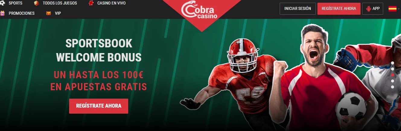 Apuestas deportivas en Cobra