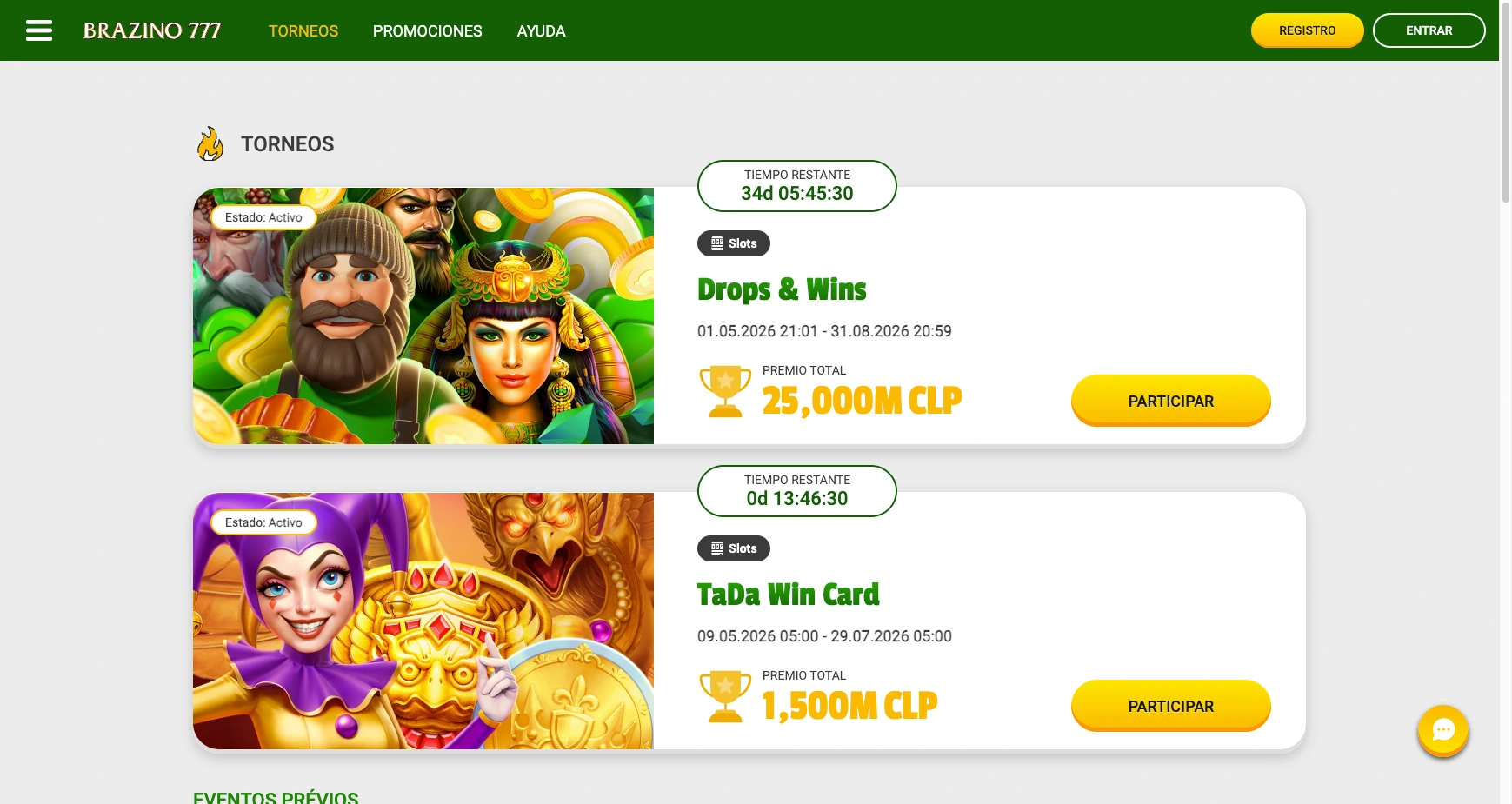 Brazino 777 Apuestas