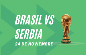 Partido Brasil vs Serbia Mundial 2022