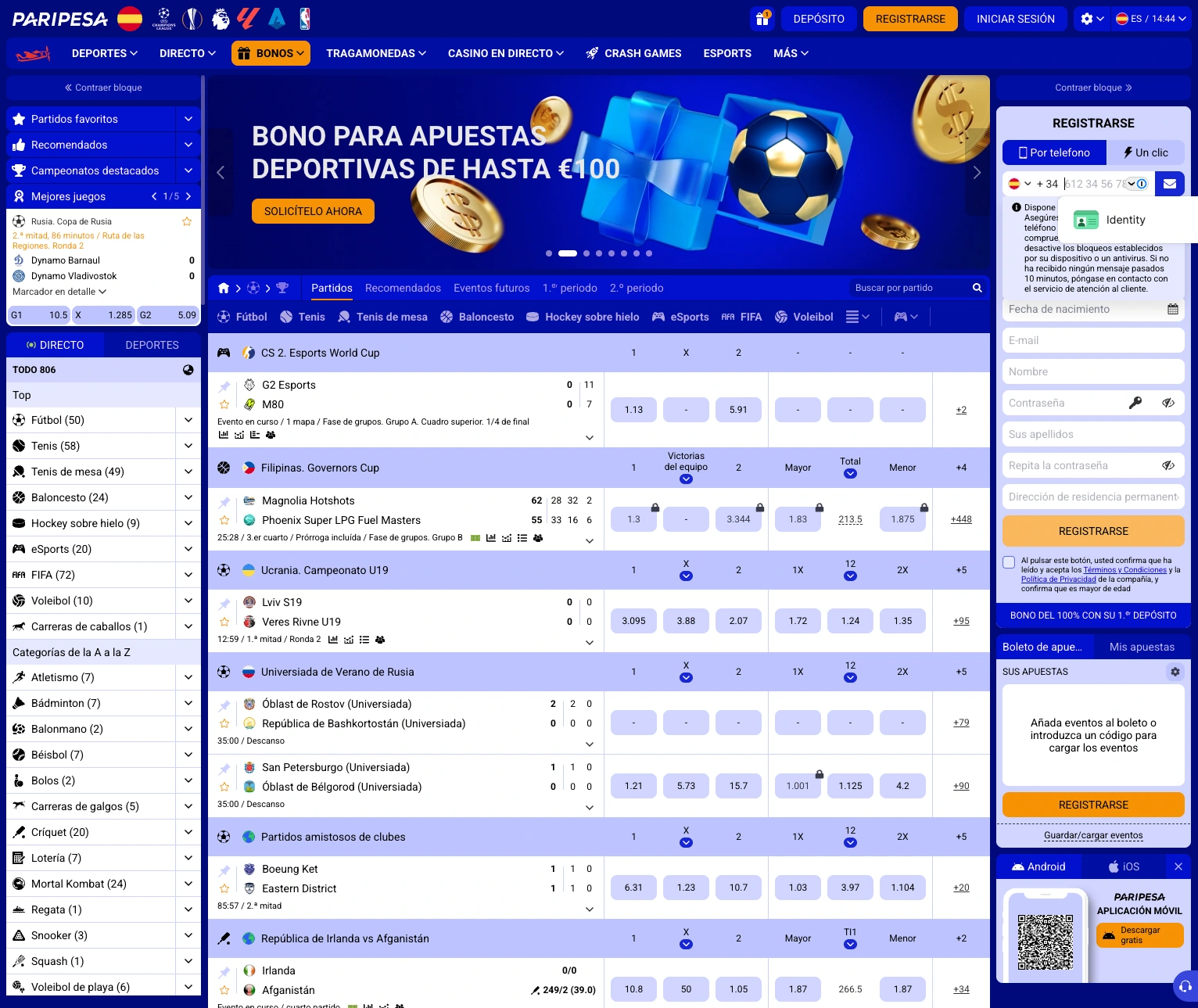 Paripesa Chile