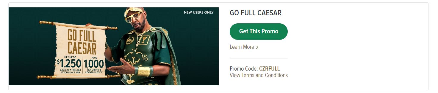 Apuestas deportivas en Caesars