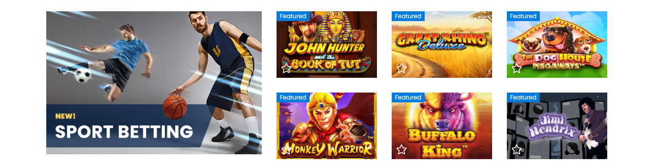 Juegos disponibles en Mr Sloty