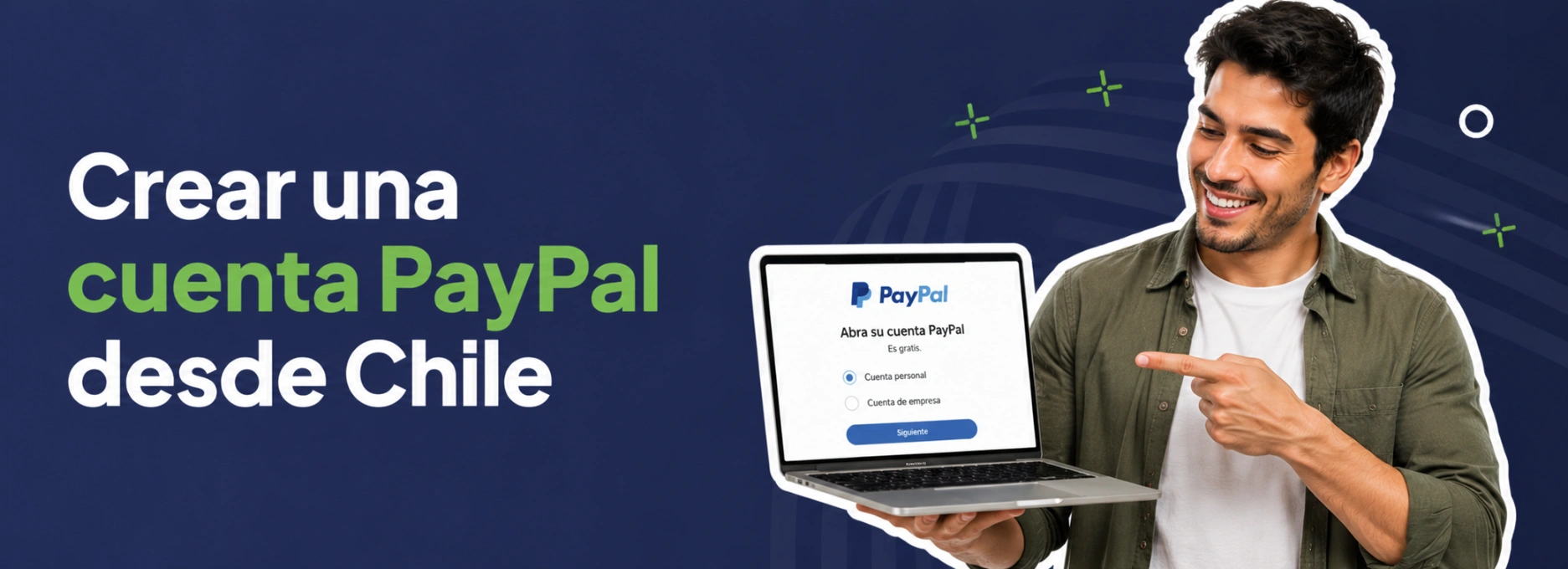 Crear una cuenta PayPal desde Chile