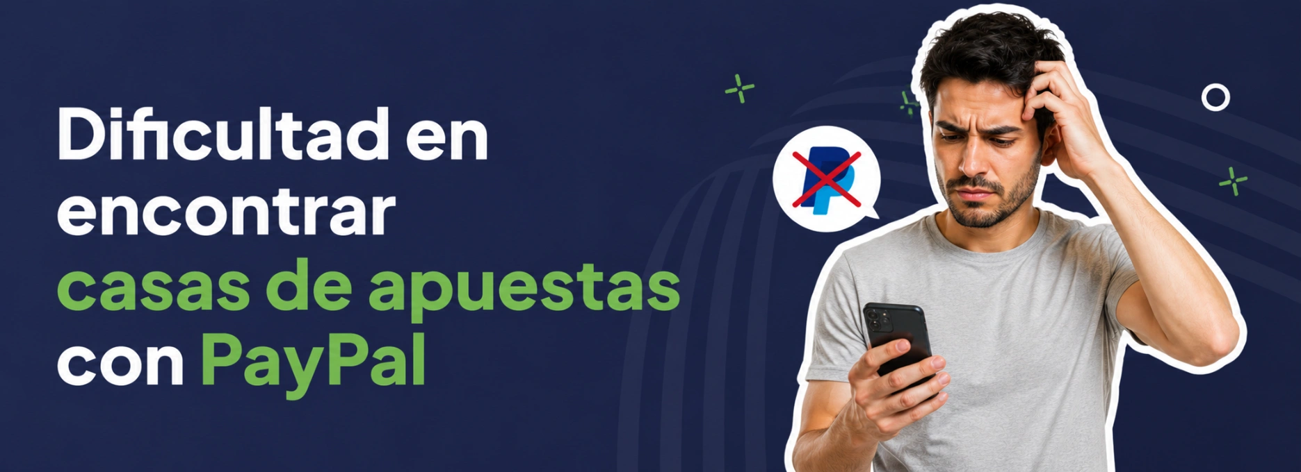 Dificultad para encontrar sitios con PayPal