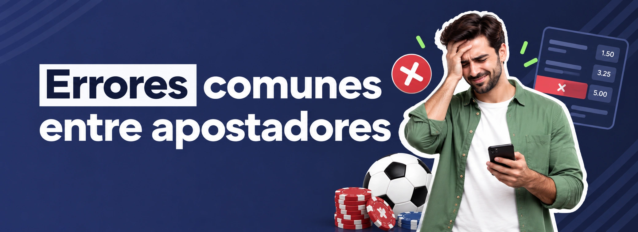 Errores comunes entre apostadores