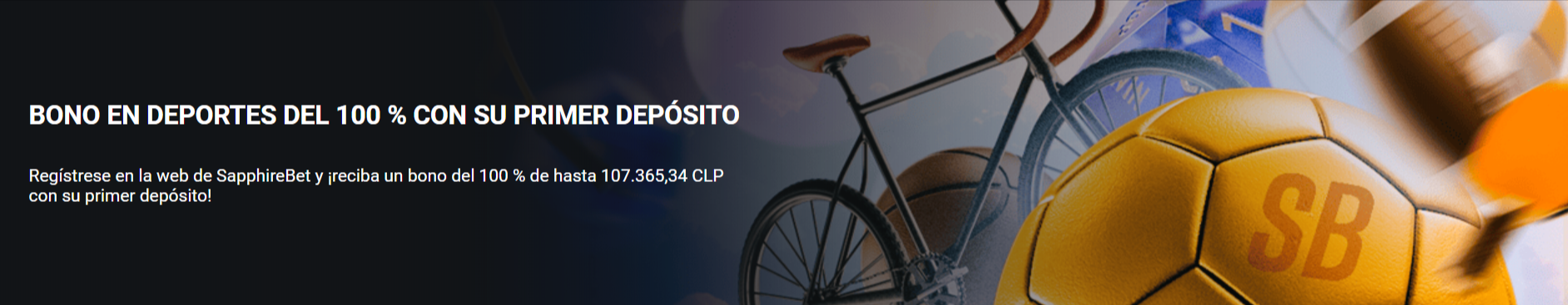 Bono de bienvenida de Sapphirebet