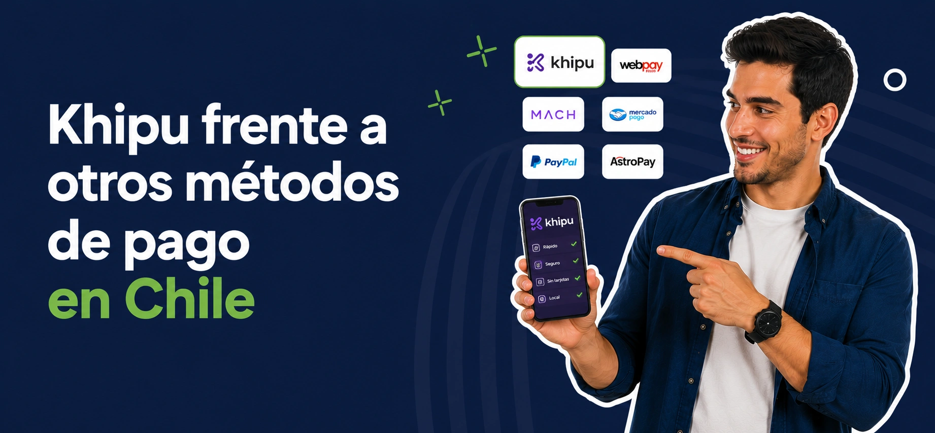 Khipu frente a otros métodos de pago