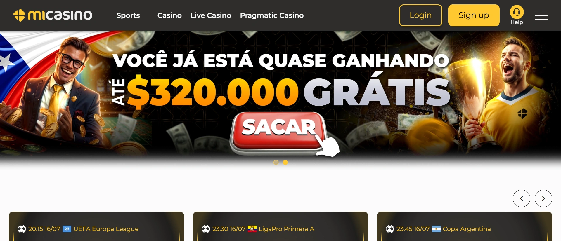 MiCasino - Captura de pantalla