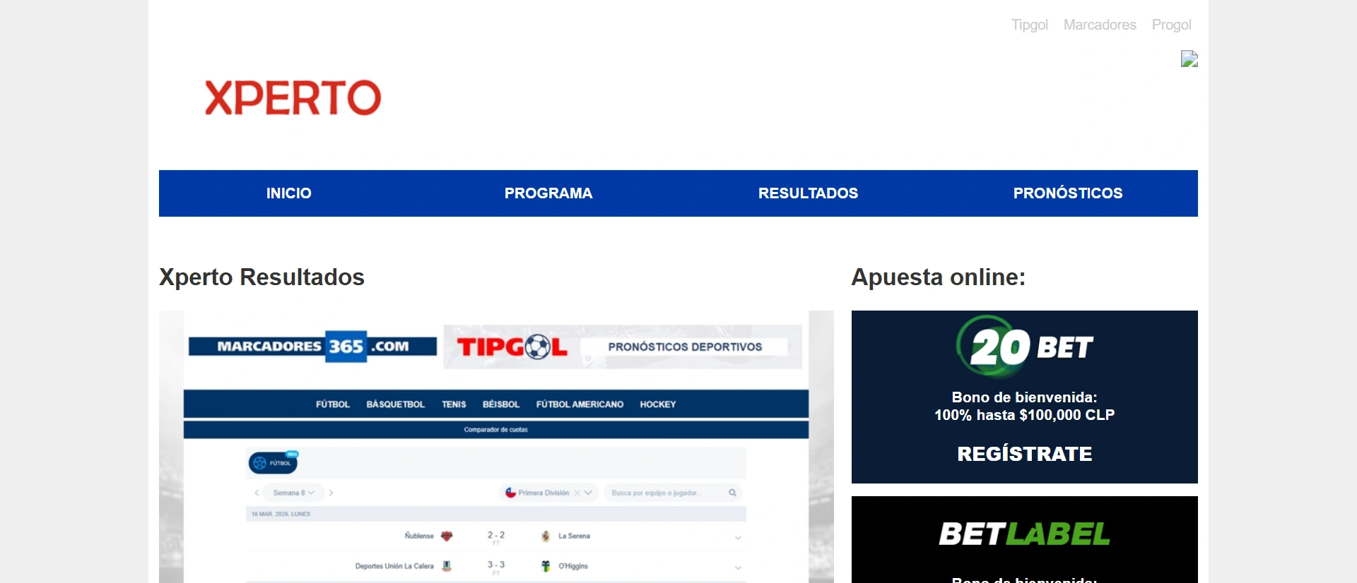 Xperto - Captura de pantalla