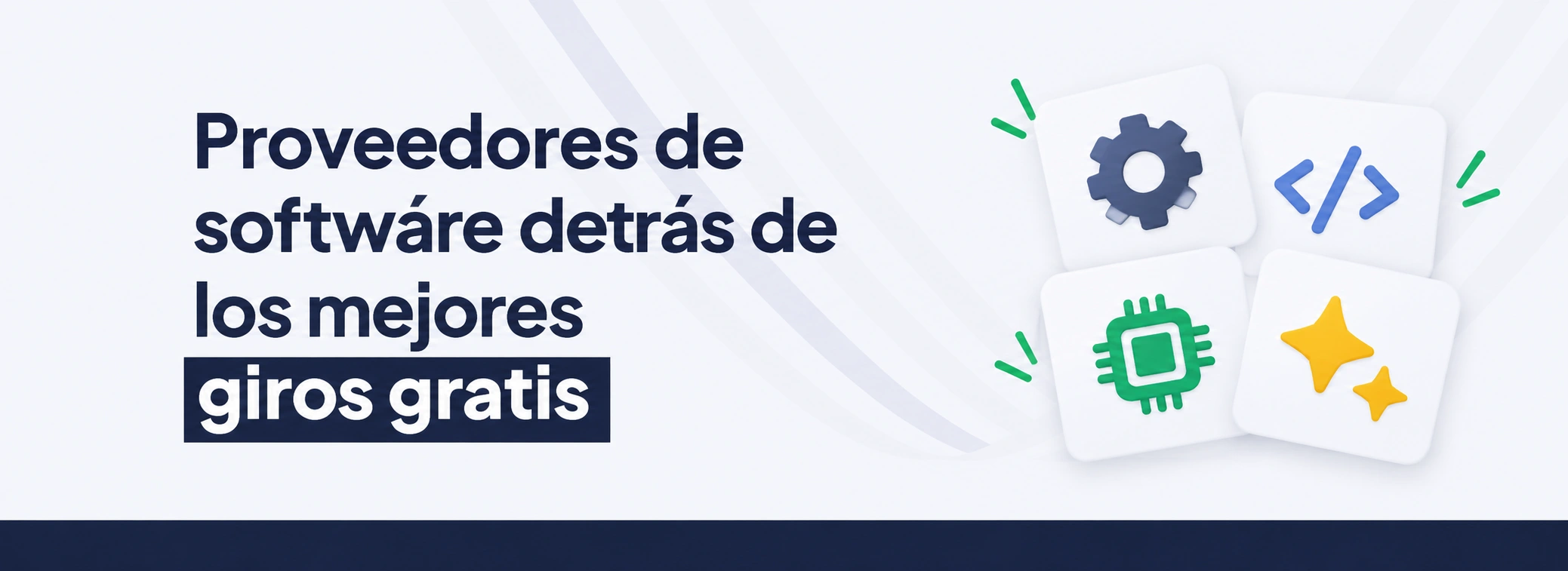 Proveedores de software detrás de los mejores giros gratis