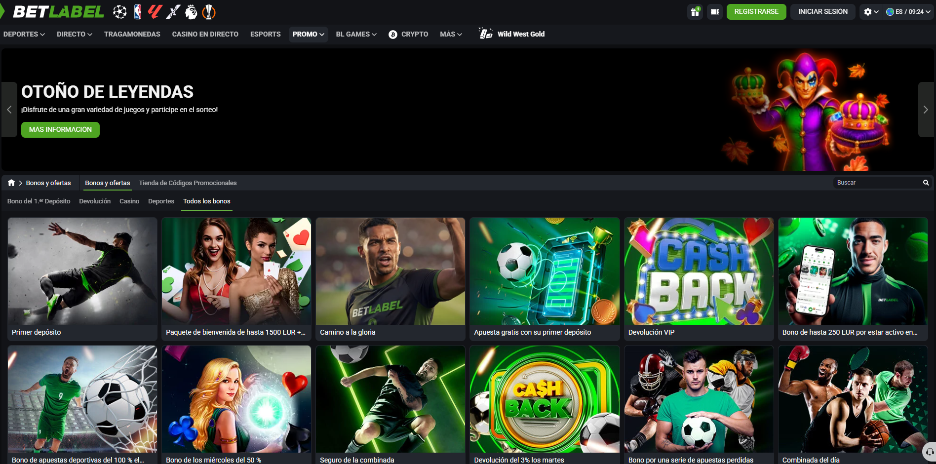 Betlabel casas de apuestas